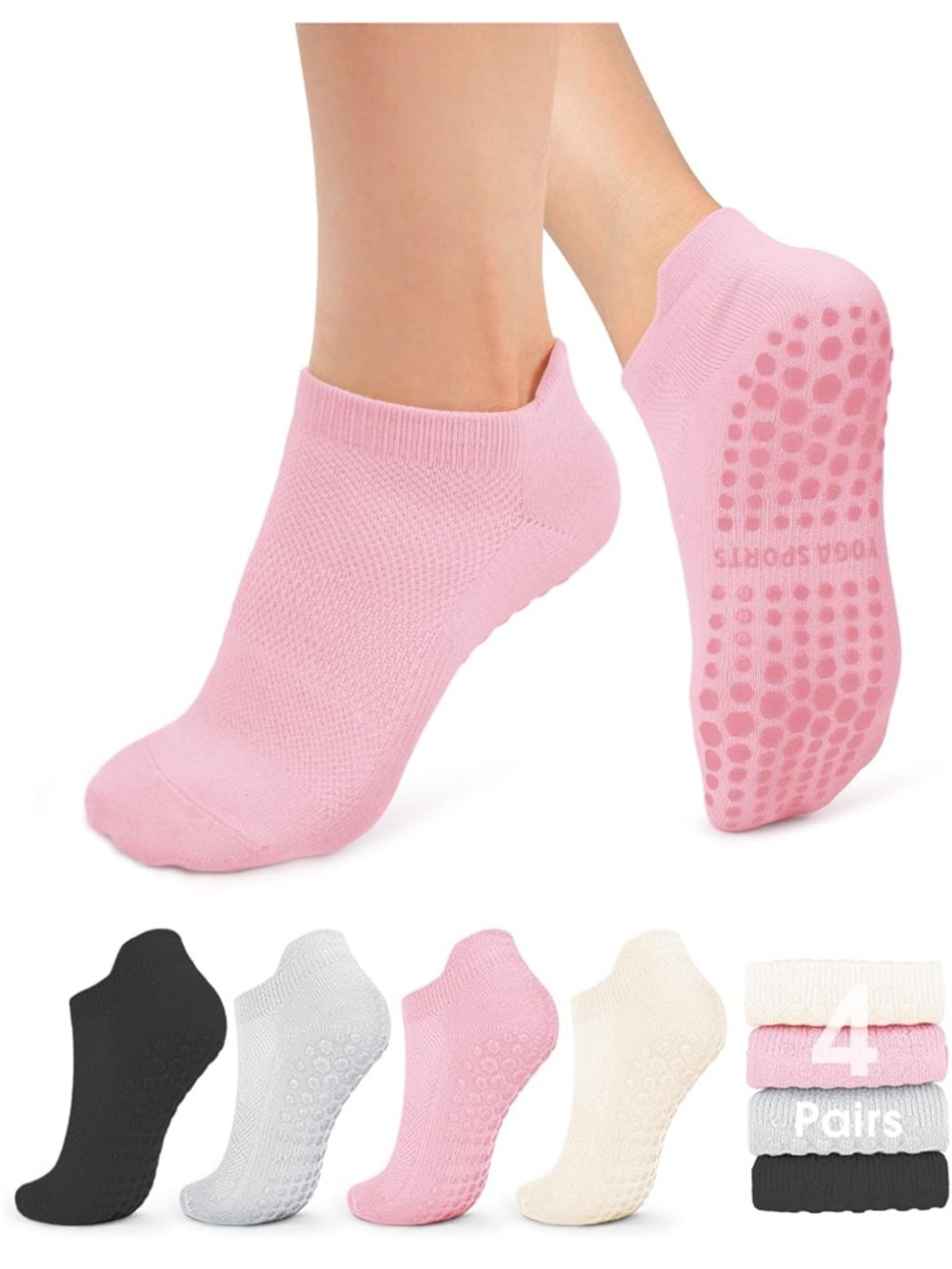 Non-Slip Pilates / Yoga Socks
